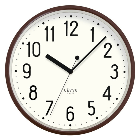 LAVVU Hnedé hodiny, pr. 29,5 cm