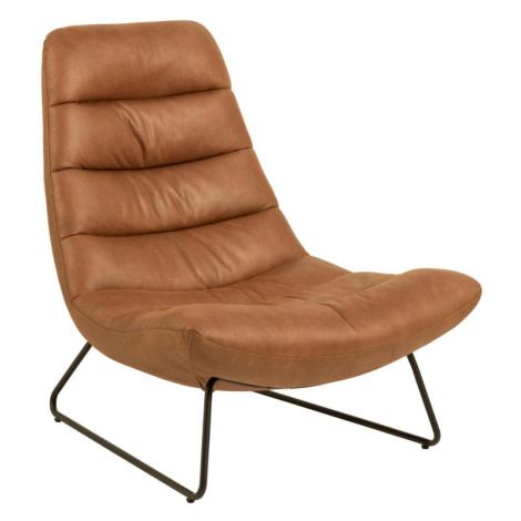 Dizajnová stolička Milford brandy hnedá Actona