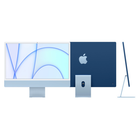 Apple iMac 24" Retina 4.5K M1 - Modrý, MGPL3CZ/A