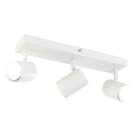 Inteligentné stropné svietidlo biele obdĺžnikové vrátane 3 Wifi GU10 - Jeana QAZQA