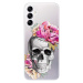 Odolné silikónové puzdro iSaprio - Pretty Skull - Samsung Galaxy A14 / A14 5G