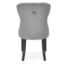 HALMAR Miya jedálenská stolička sivá / čierna