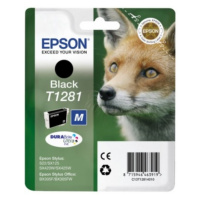 Epson T12814022, T1281 čierna (black) originálna cartridge