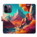 Flipové puzdro iSaprio - Colorful Mountains - iPhone 14 Pro