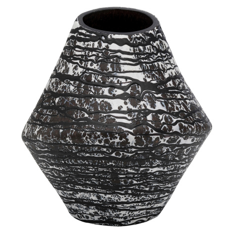 Volante váza čierna 27 cm Kare Design
