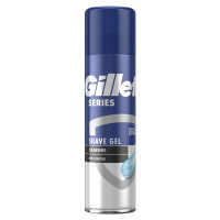 GILLETTE Čistiaci gél na holenie s dreveným uhlím 200 ml