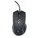 GEMBIRD myš MUSG-RGB-01, podsvícená, 7 tlačítek, černá, 3600DPI,  USB