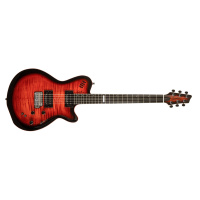 Godin LGXT SA Cognac Burst Flame AA