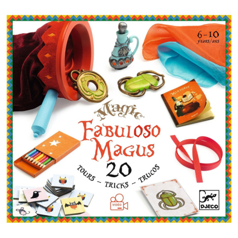 Djeco Magic - Fabuloso Magus - súprava 20 kúzelníckych trikov