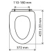 Novaservis - WC sedátko, MDF s potlačou, pánty kov-chróm, WC/SOFTSTONE2