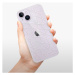 Odolné silikónové puzdro iSaprio - Abstract Triangles 03 - white - iPhone 14