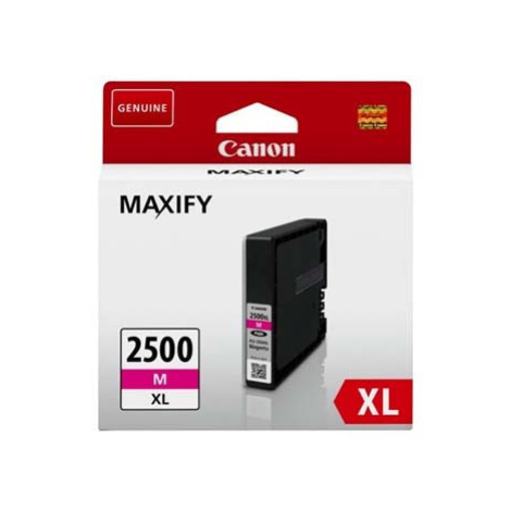 Canon PGI-2500XL 9266B001 purpurová (magenta) originálna cartridge