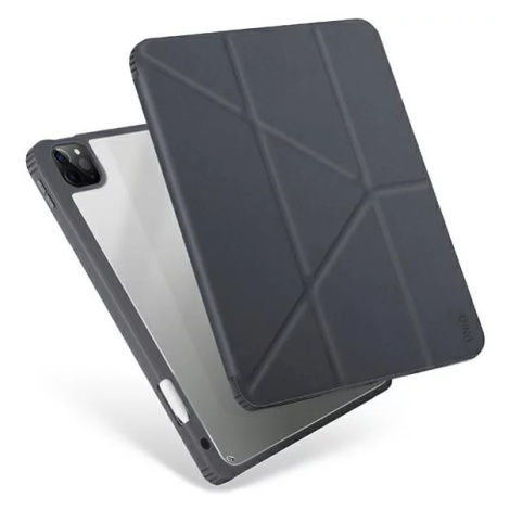 Púzdro UNIQ Case Moven iPad Pro 12,9" (2021) Antimicrobial charcoal grey (UNIQ-NPDP12.9(2021)-MO