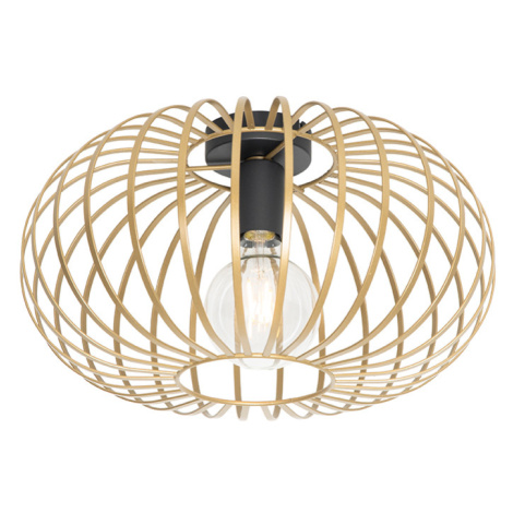 Dizajnové stropné svietidlo zlaté 39 cm - Johanna QAZQA