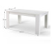 KONDELA Tomy jedálenský stôl 140x80 cm biela