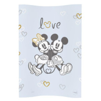 CEBA Podložka prebaľovacia mäkká COSY 50x70 Disney Minnie&Mickey Blue