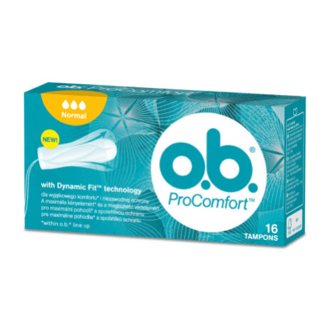 O.B. ProComfort normal hygienické tampóny 16 ks