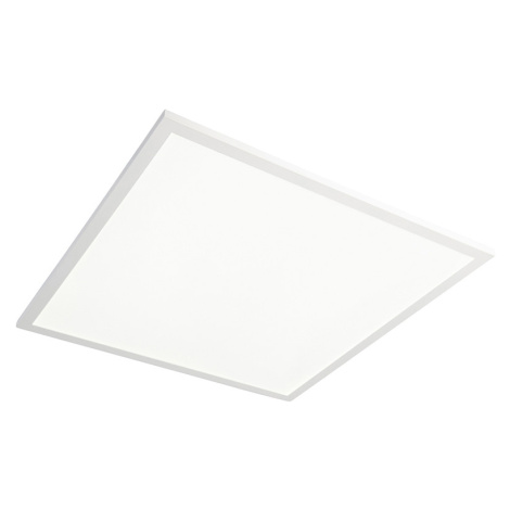 Štvorcové stropné svietidlo biele LED s diaľkovým ovládaním - Orch Leuchten Direct