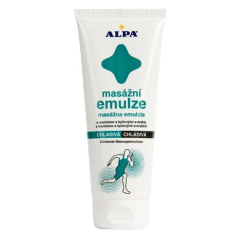 Alpa masážna emulzia chladivá 210ml