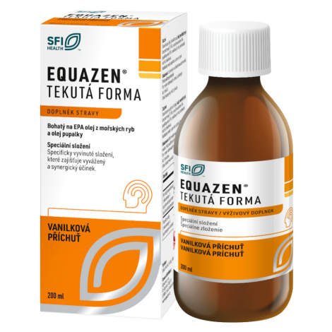 EQUAZEN Tekutá forma s príchuťou vanilky 200 ml