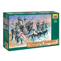 Wargames (AoB) figurky 8016 - Livonian Knights XIII-XIV A. D. (1:72)