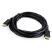 GEMBIRD Kábel HDMI-HDMI 3m, 1.4, M/M tienený, pozlátené kontakty, CCS, ethernet, čierny