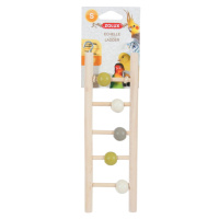 ZOLUX Rebrík pre vtáky drevený 5 priečok 23,5 cm