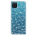 Odolné silikónové puzdro iSaprio - Abstract Triangles 03 - white - Samsung Galaxy A12