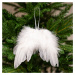 Anjelské krídla z peria, farba biela, balené 12ks v polybag. Cena za 1 ks.