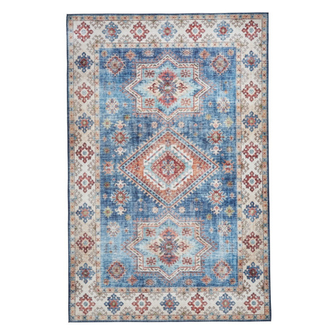 Modrý koberec 170x120 cm Topaz - Think Rugs