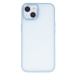Plastové puzdro na Apple iPhone 13 Satin Matt modré