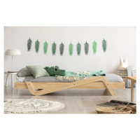 Drevená detská posteľ CikCak rozmer lôžka: 80 x 150 cm