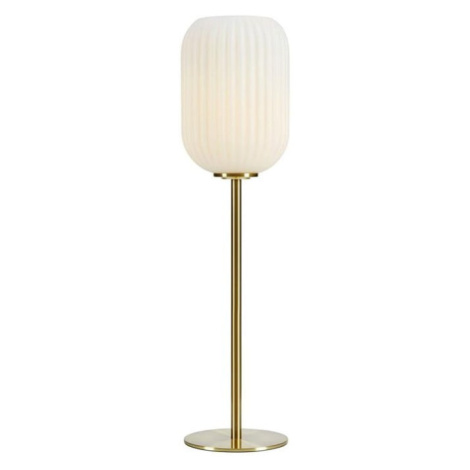 Stolová lampa v zlatej farbe Markslöjd Cava, výška 55 cm