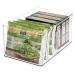 Transparentný úložný box iDesign The Home Edit, 30,5 x 20,3 x 15,2 cm