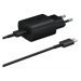 Sieťová nabíjačka Samsung USB-C EP-TA800EBE + EP-DG980BBE 25W čierna (Bulk)