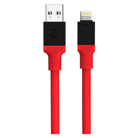 Tactical Fat Man Kábel USB-A / Lightning 1m, Červený