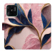 Flipové puzdro iSaprio - Pink Leaves - Xiaomi Redmi 10C