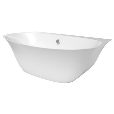 Voľne stojaca vaňa SAT Velin 170x86 cm liaty mramor ľavá aj pravá SATVE1700Z