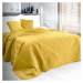 domtextilu.sk Obojstranný prešívaný prehoz na posteľ žltej farby Šírka: 220 cm | Dĺžka: 240 cm 2