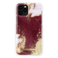 Plastové puzdro iDeal of Sweden na Apple iPhone 11 Pro Golden Burgundy Marble