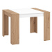 Jedálenský stôl 104 berta - dub artisan/biela