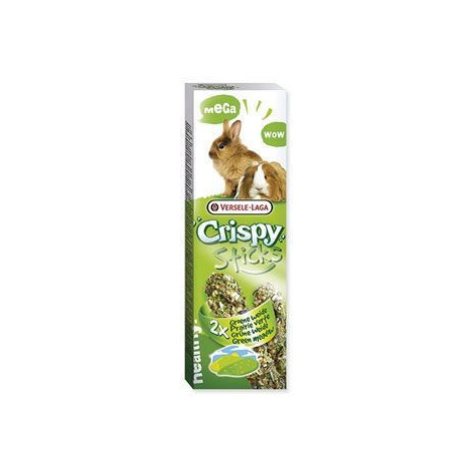 VL Tyčinky pre králiky/ morčatá Crispy Green Meadow 2x70g zľava 10% VERSELE-LAGA