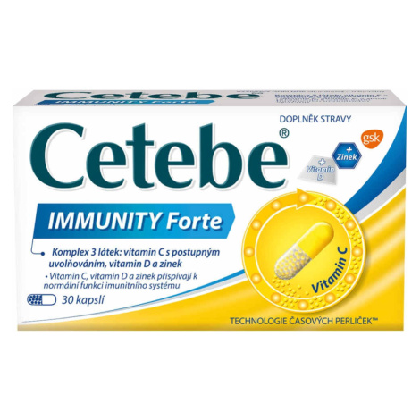 CETEBE Immunity Forte 30 kapsúl