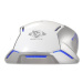 E-blue Myš Auroza G, 3000DPI, optická, 6tl., drátová USB, bílá