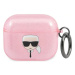 Obal Karl Lagerfeld KLA3UKHGP AirPods 3 cover pink Glitter Karl`s Head (KLA3UKHGP)