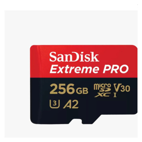 SanDisk Extreme Pro microSDXC 256 GB A2 Class 30 UHS-II V30, 200/140MBps