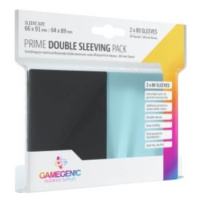 Gamegenic Obaly na karty Gamegenic DOUBLE PACK Clear/Black - 2x80 ks