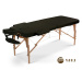 Skladací masážny stôl Fabulo UNO Set Farba: čierna