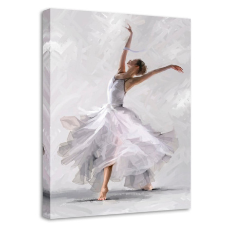 Obraz Styler Canvas Waterdance Dancer II, 60 × 80 cm