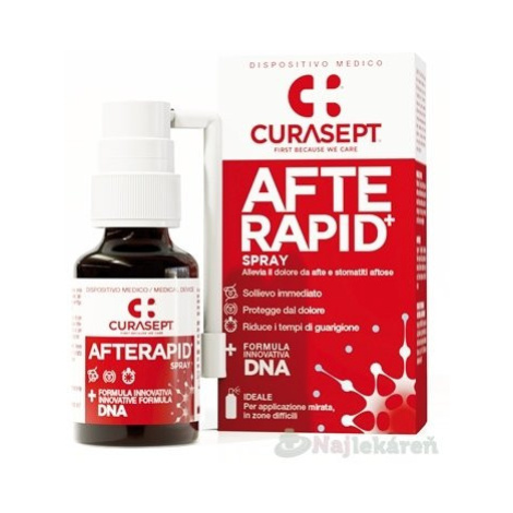 CURASEPT AFTE RAPID+ sprej, 15 ml